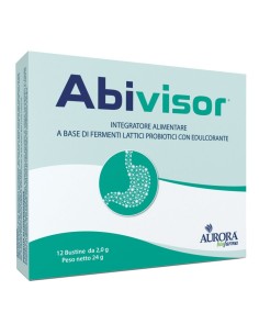 Abivisor Integratore Fermenti Lattici Probiotici 12 Bustine